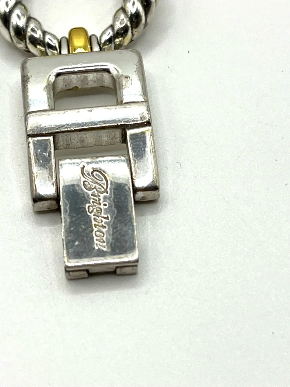 Brighton Kindred Watch Two-Tone Silver and Gold Women's Bracelet Watch